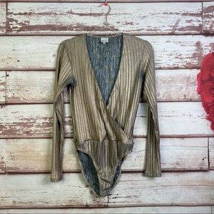 MPC BRONZE SHIMMER BODYSUIT